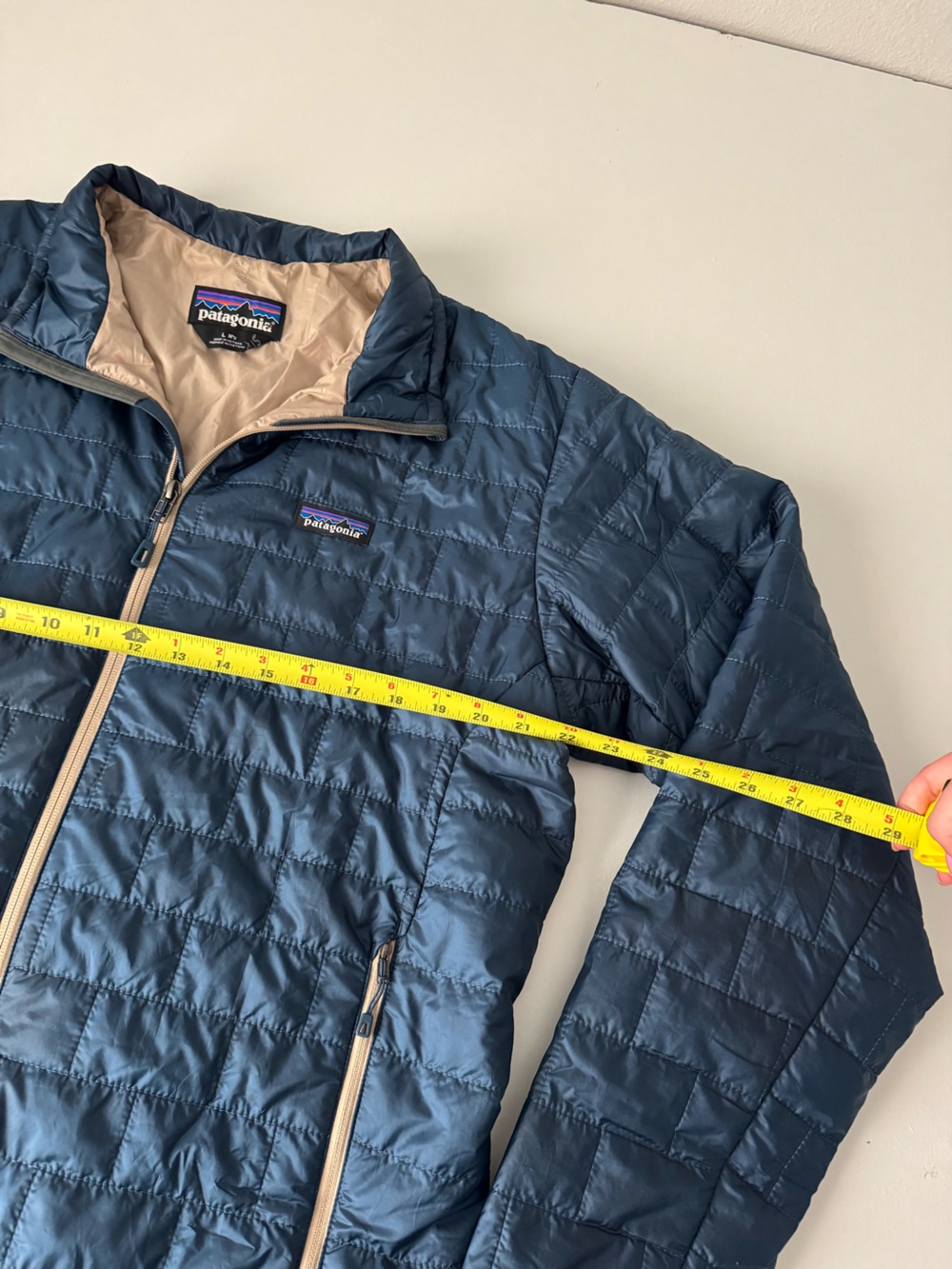 Men’s Patagonia Blue Nano Puff Jacket - Picture 4 of 7